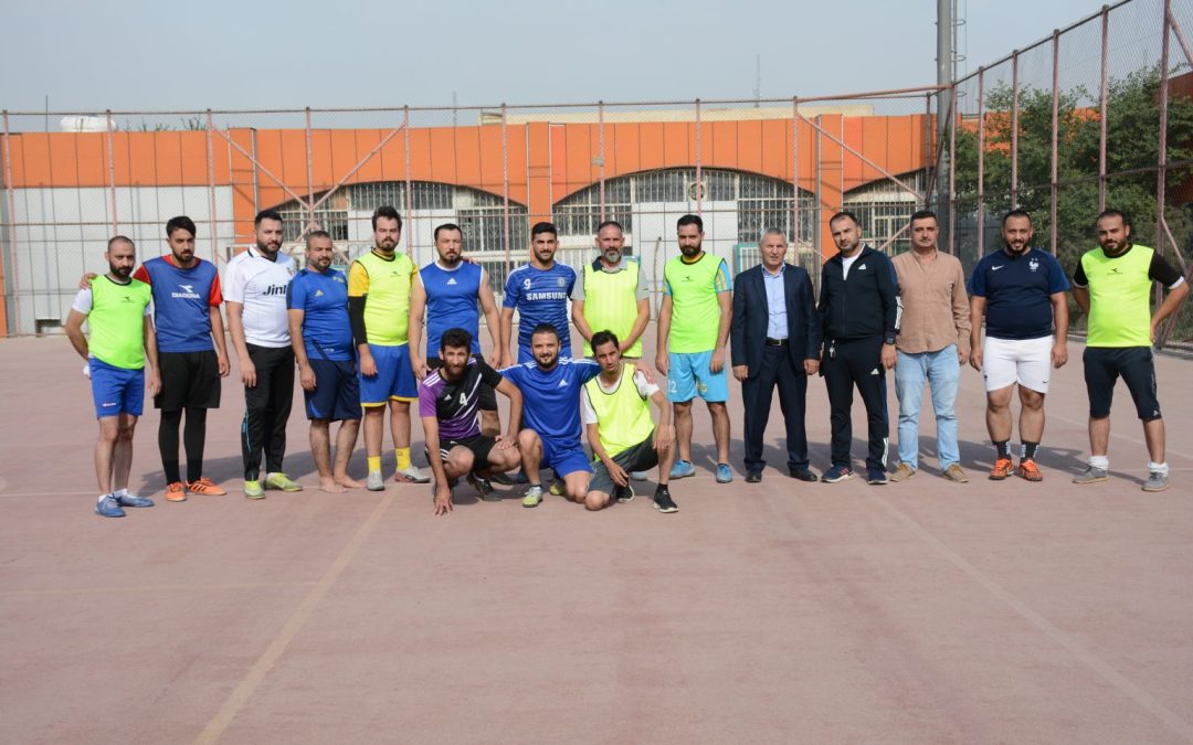 إعلام العراقية تحرز المرتبة الأولى في بطولة كرة القدم للموظفين